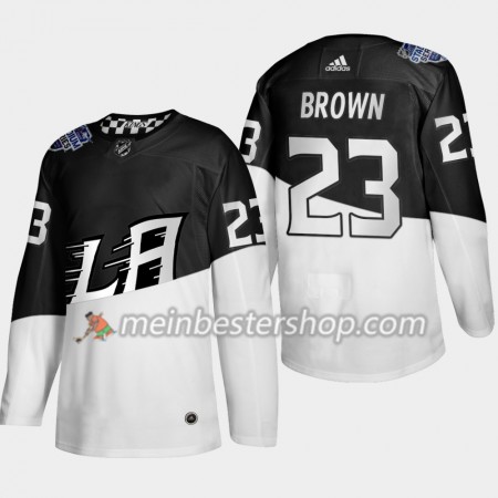 Los Angeles Kings Dustin Brown 23 Adidas 2020 Stadium Series Trikot Authentic - Herren